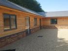 Timber cladding to barn conversion Woburn Sands
